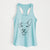 Radar the Pitbull Mix - Women's Racerback Tanktop