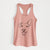 Radar the Pitbull Mix - Women's Racerback Tanktop