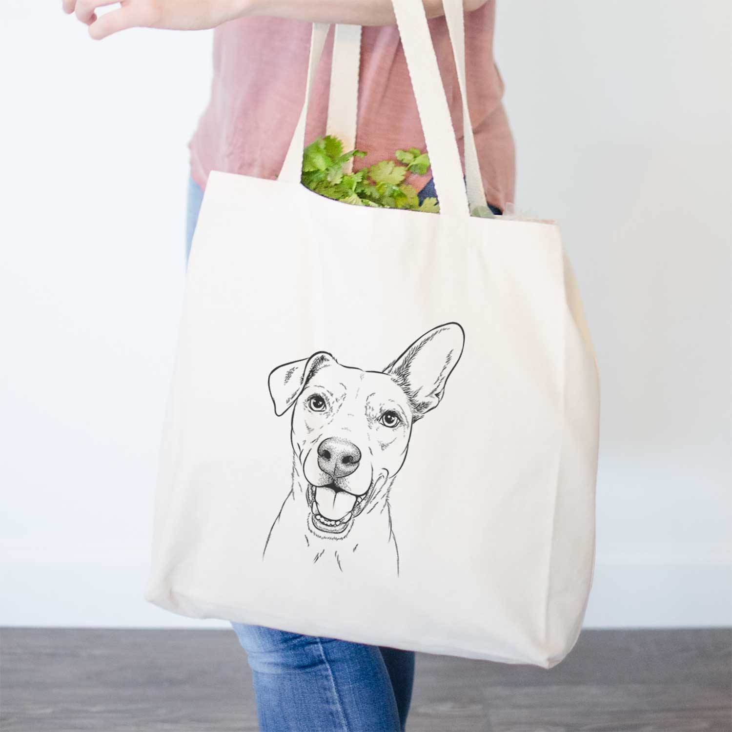 Radar the Pitbull Mix - Tote Bag