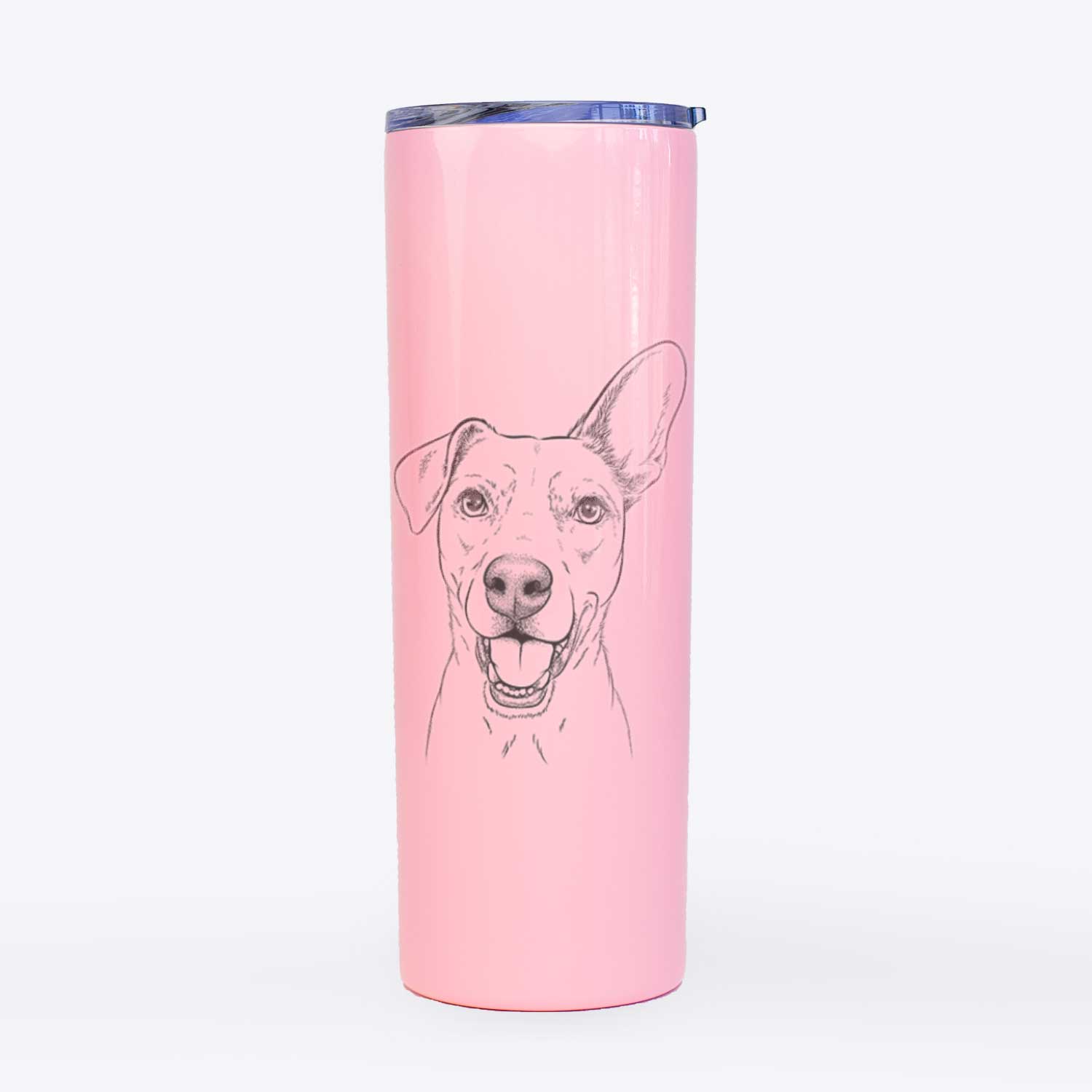 Radar the Pitbull Mix - 20oz Skinny Tumbler