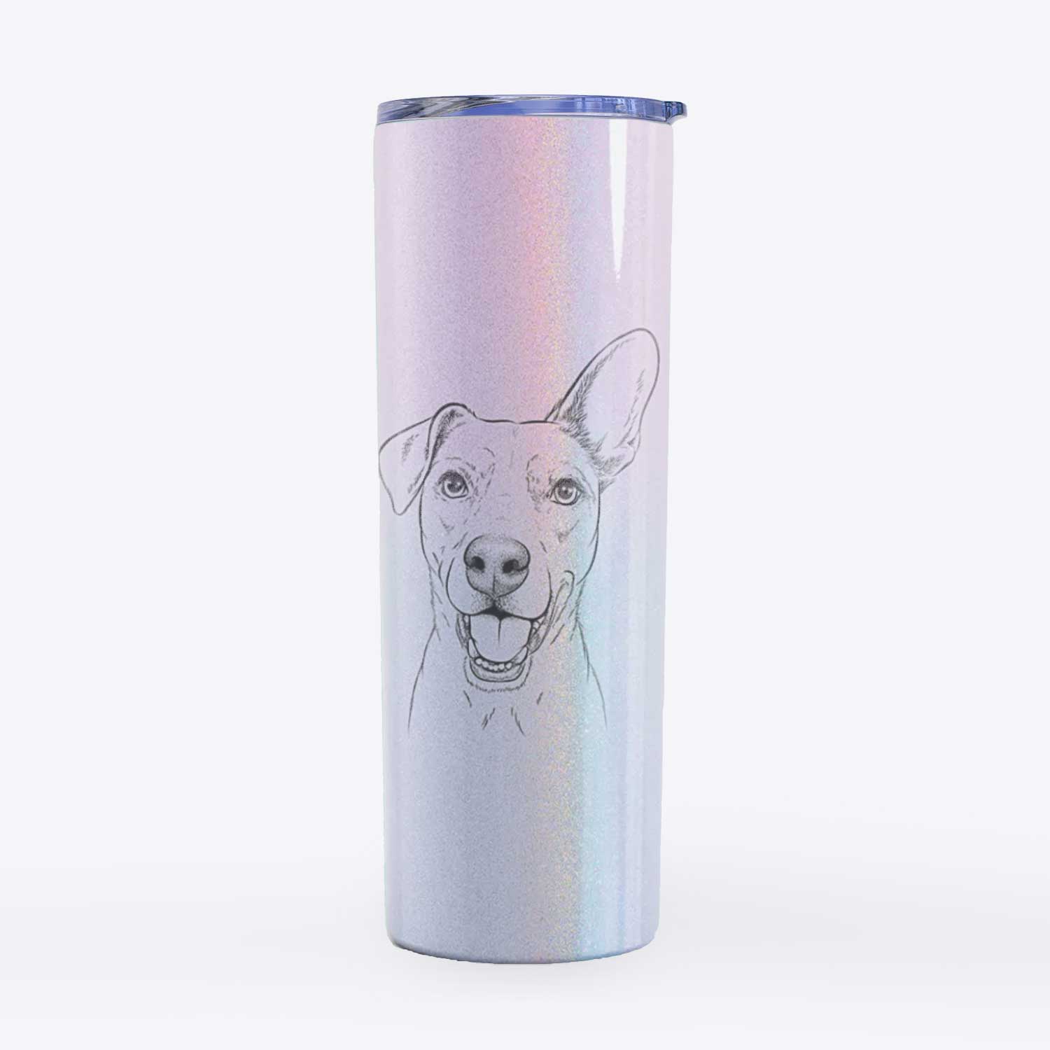 Radar the Pitbull Mix - 20oz Skinny Tumbler