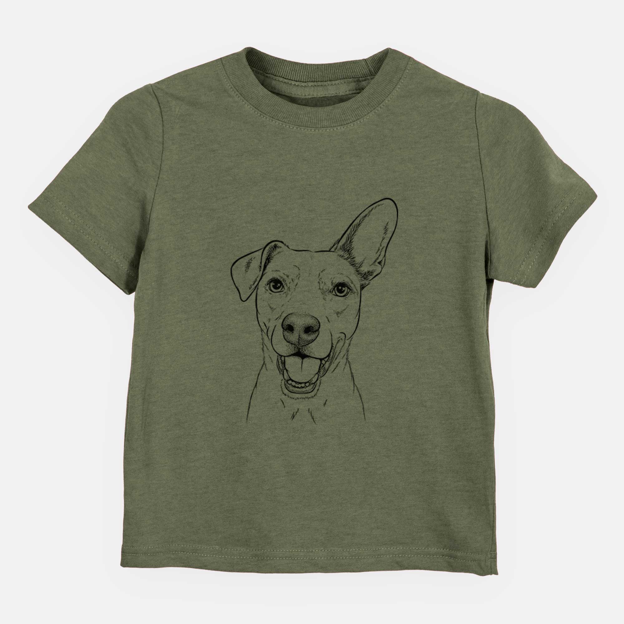 Bare Radar the Pitbull Mix - Kids/Youth/Toddler Shirt