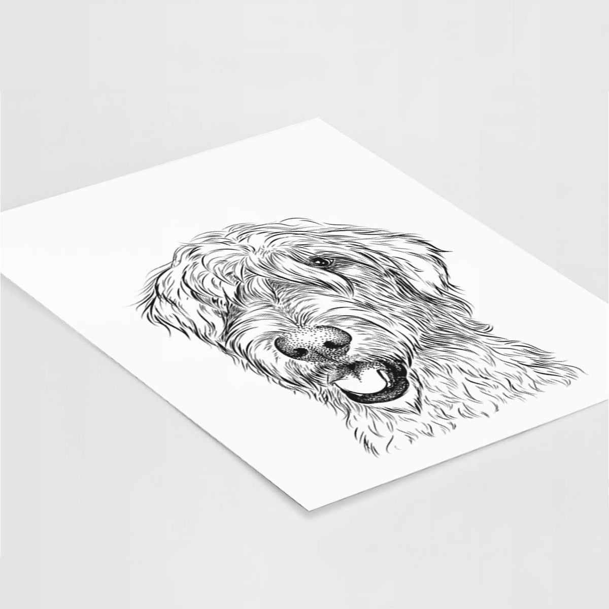 Ragnar the Irish Wolfhound Art Print