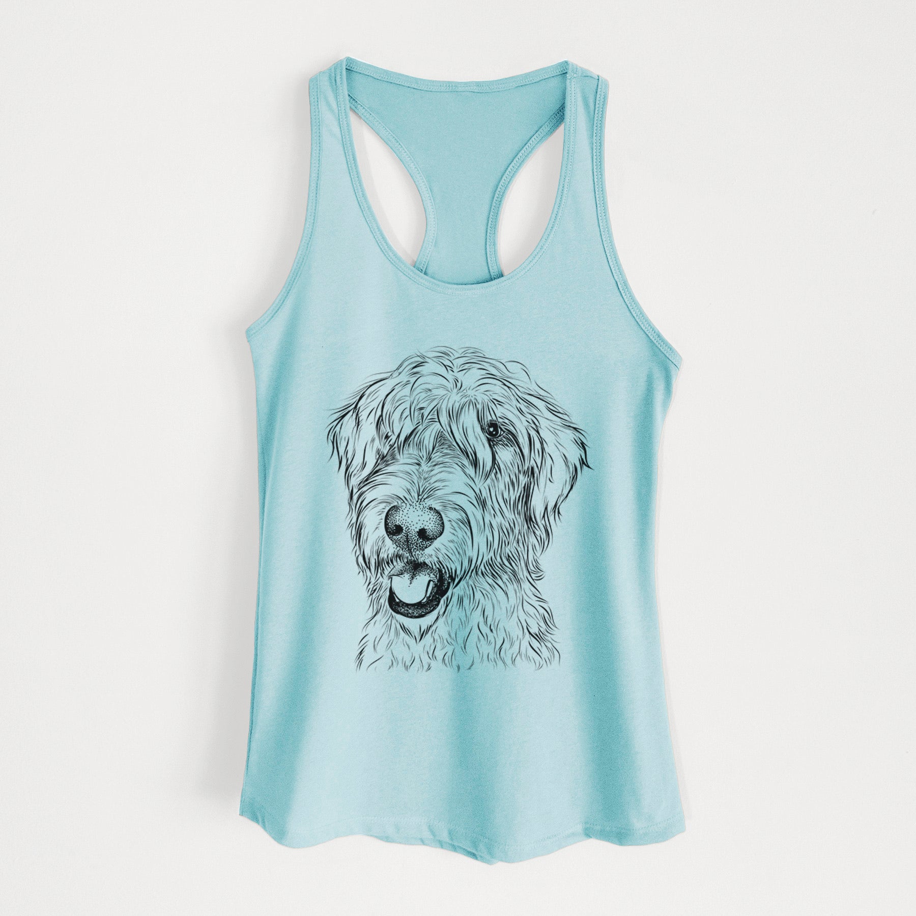 Ragnar the Irish Wolfhound - Women's Racerback Tanktop