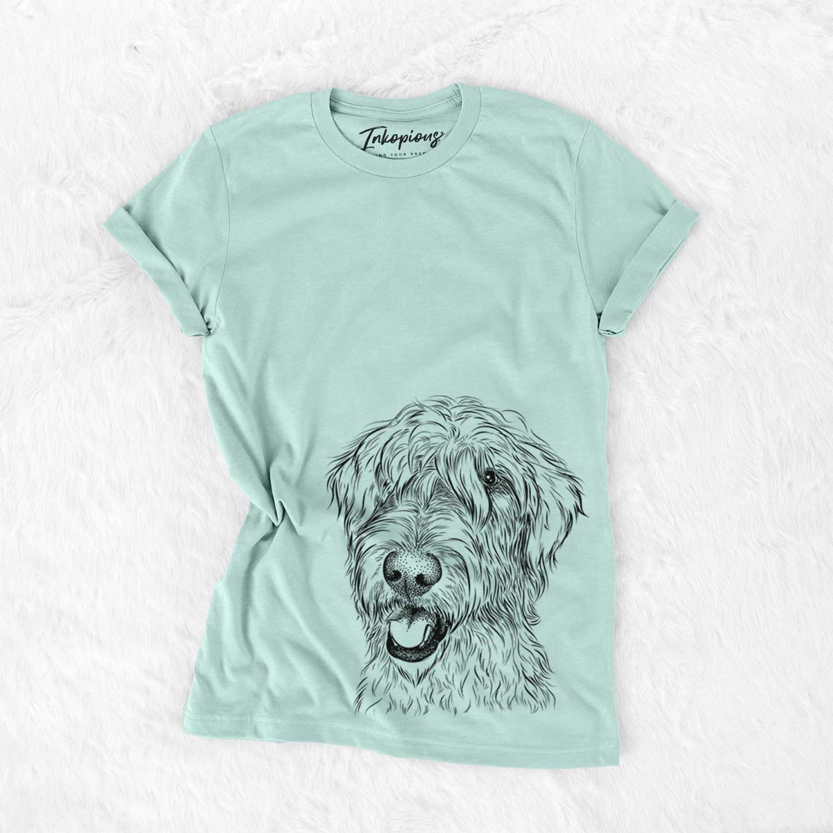 Bare Ragnar the Irish Wolfhound - Unisex Crewneck