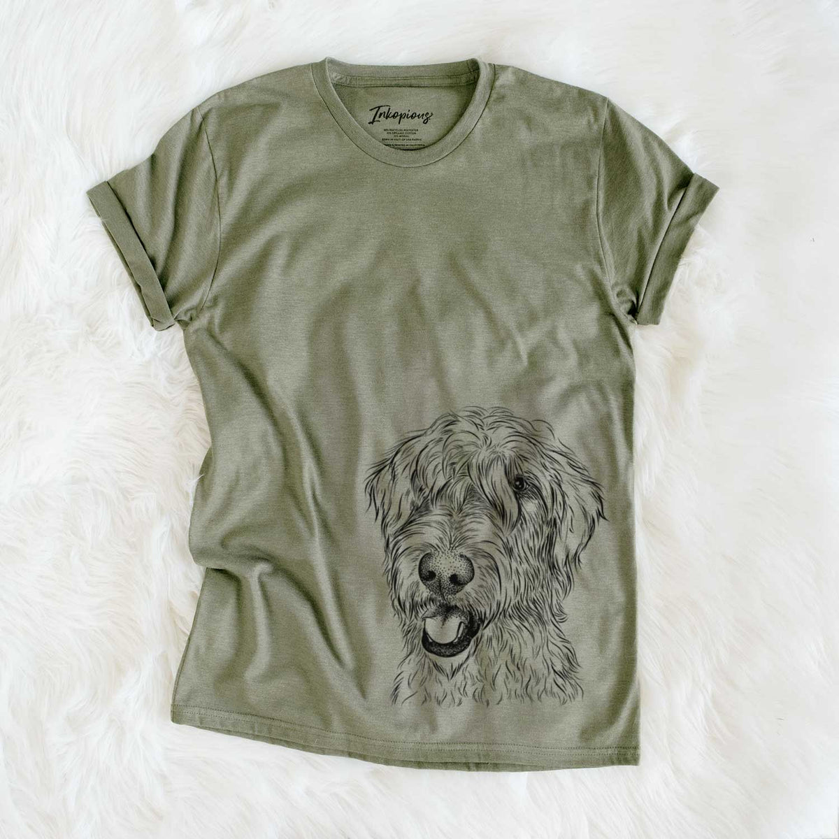 Bare Ragnar the Irish Wolfhound - Unisex Crewneck