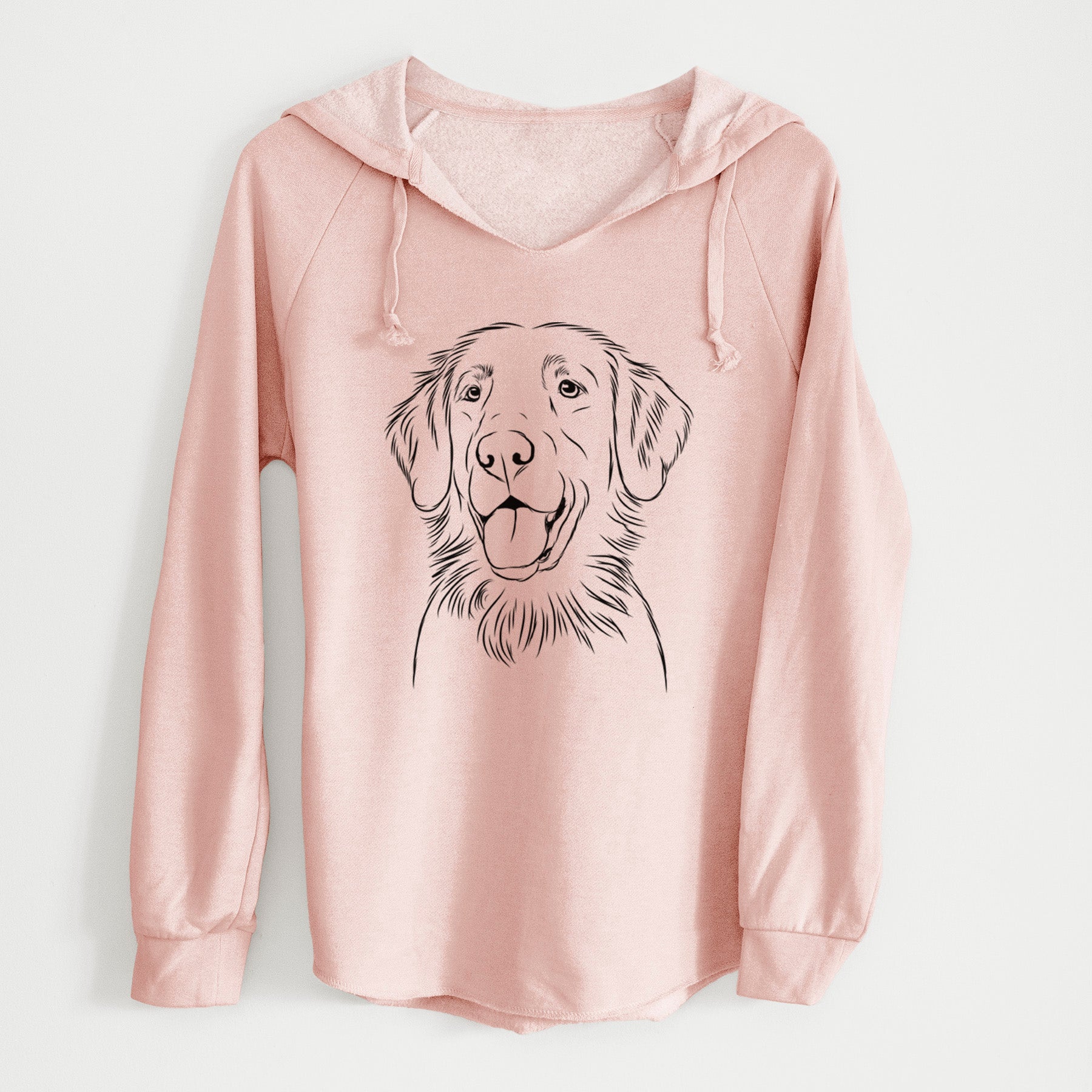 Bare Raisin the Flat Coated Retriever - Cali Wave Hooded Sweatshirt