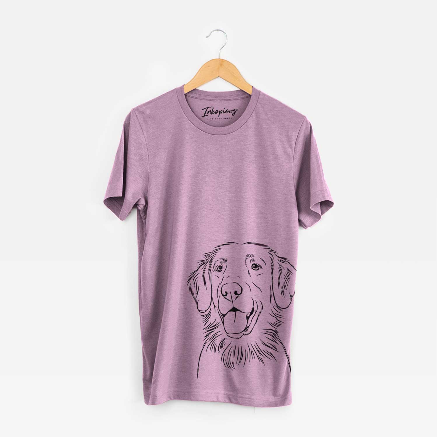 Raisin the Flat-Coated Retriever - Bella Canvas Unisex Crewneck