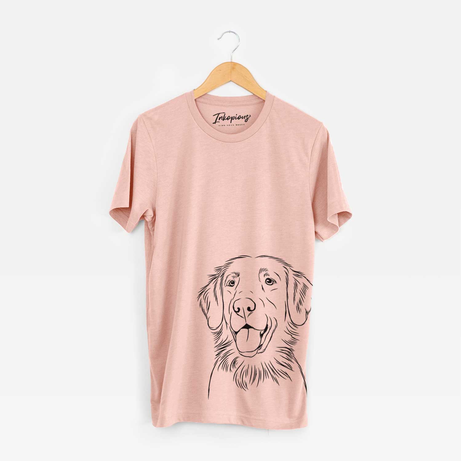 Raisin the Flat-Coated Retriever - Bella Canvas Unisex Crewneck