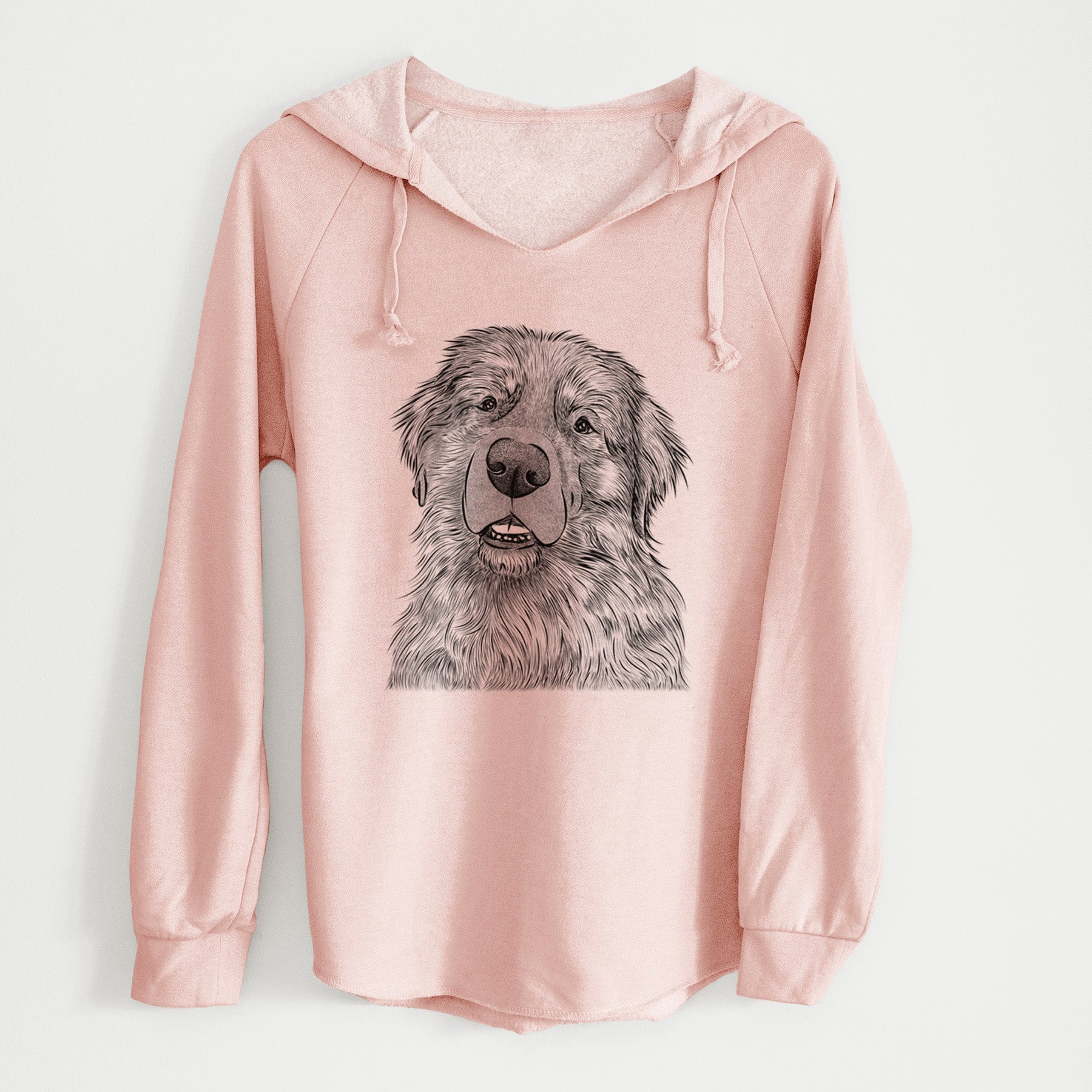 Bare Ralph the Leonberger - Cali Wave Hooded Sweatshirt