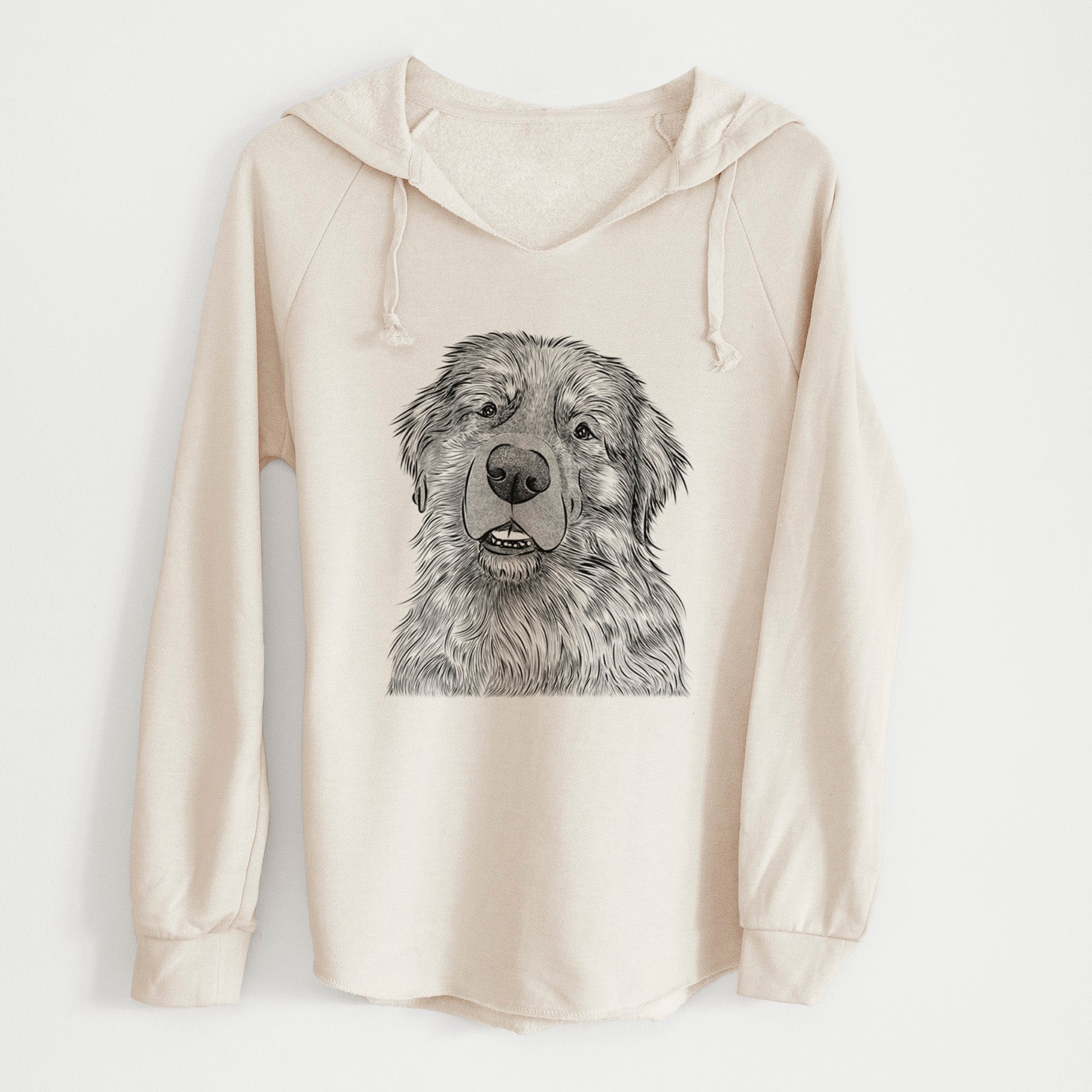 Bare Ralph the Leonberger - Cali Wave Hooded Sweatshirt