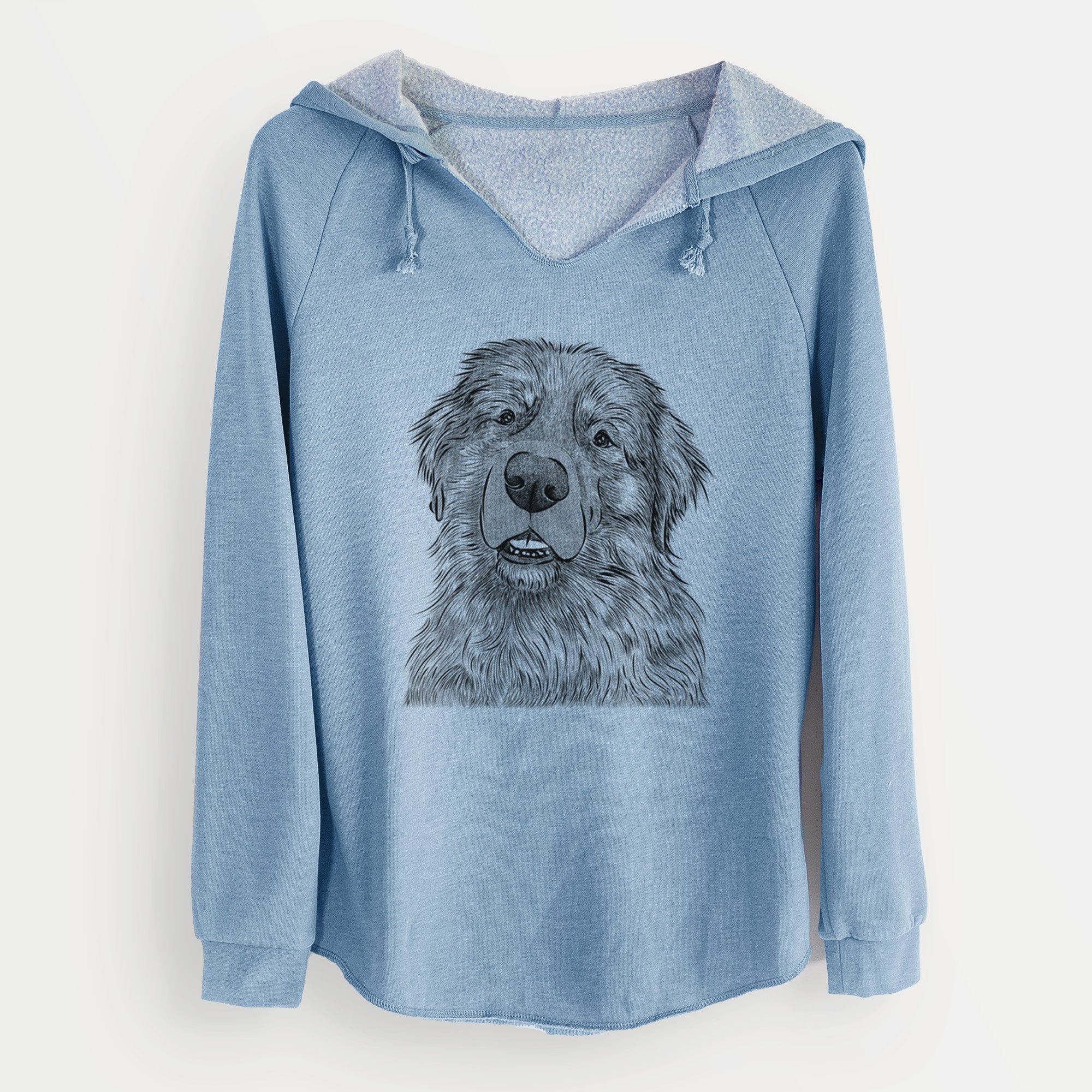 Bare Ralph the Leonberger - Cali Wave Hooded Sweatshirt