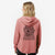 Ralph the Leonberger - Women's Cali Wave Zip-Up Sweatshirt