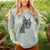 Bare Ralphie the Boston Terrier - Cali Wave Hooded Sweatshirt