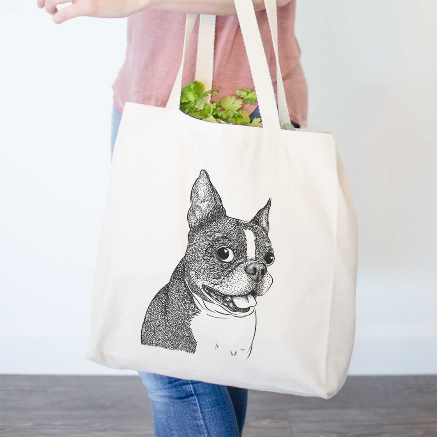 Ralphie the Boston Terrier - Tote Bag