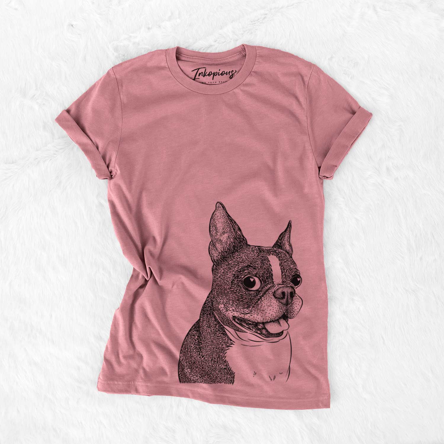 Ralphie the Boston Terrier - Bella Canvas Unisex Crewneck