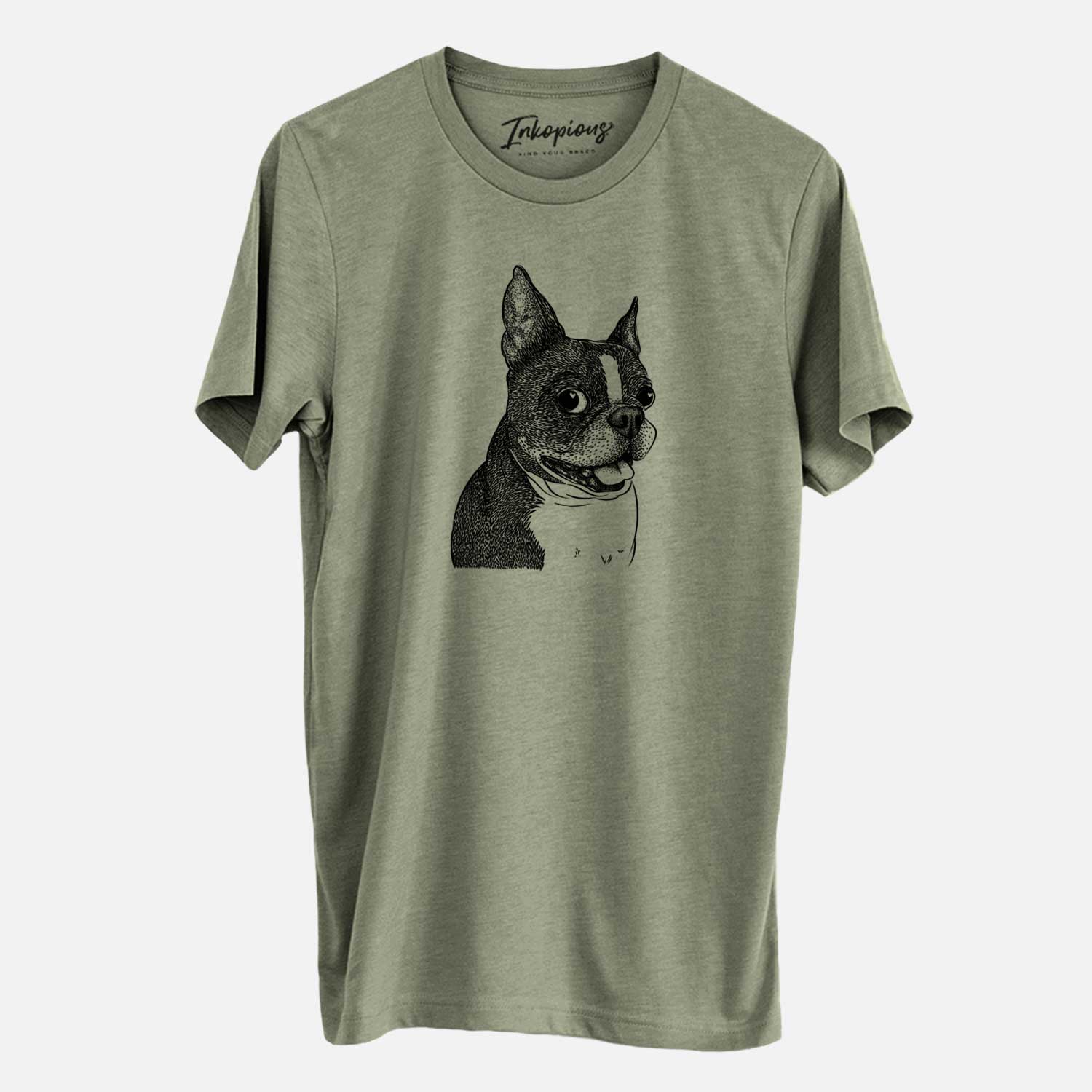 Bare Ralphie the Boston Terrier - Unisex Crewneck