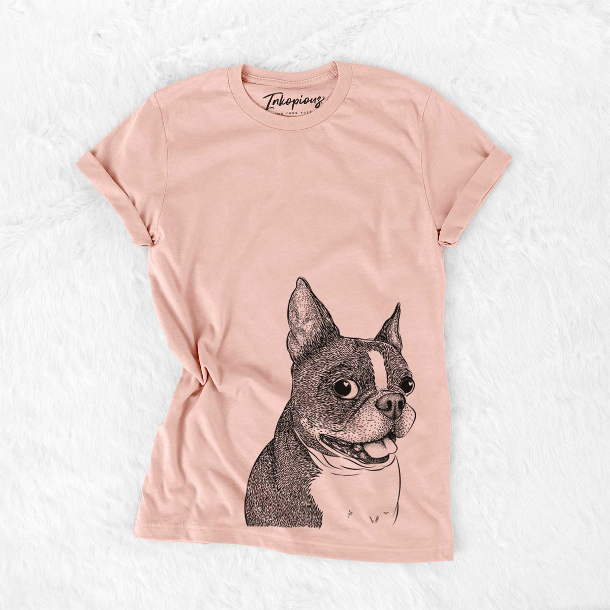 Ralphie the Boston Terrier - Bella Canvas Unisex Crewneck