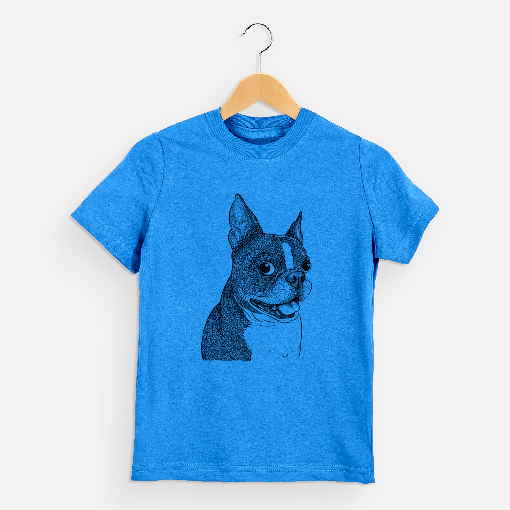 Bare Ralphie the Boston Terrier - Kids/Youth/Toddler Shirt