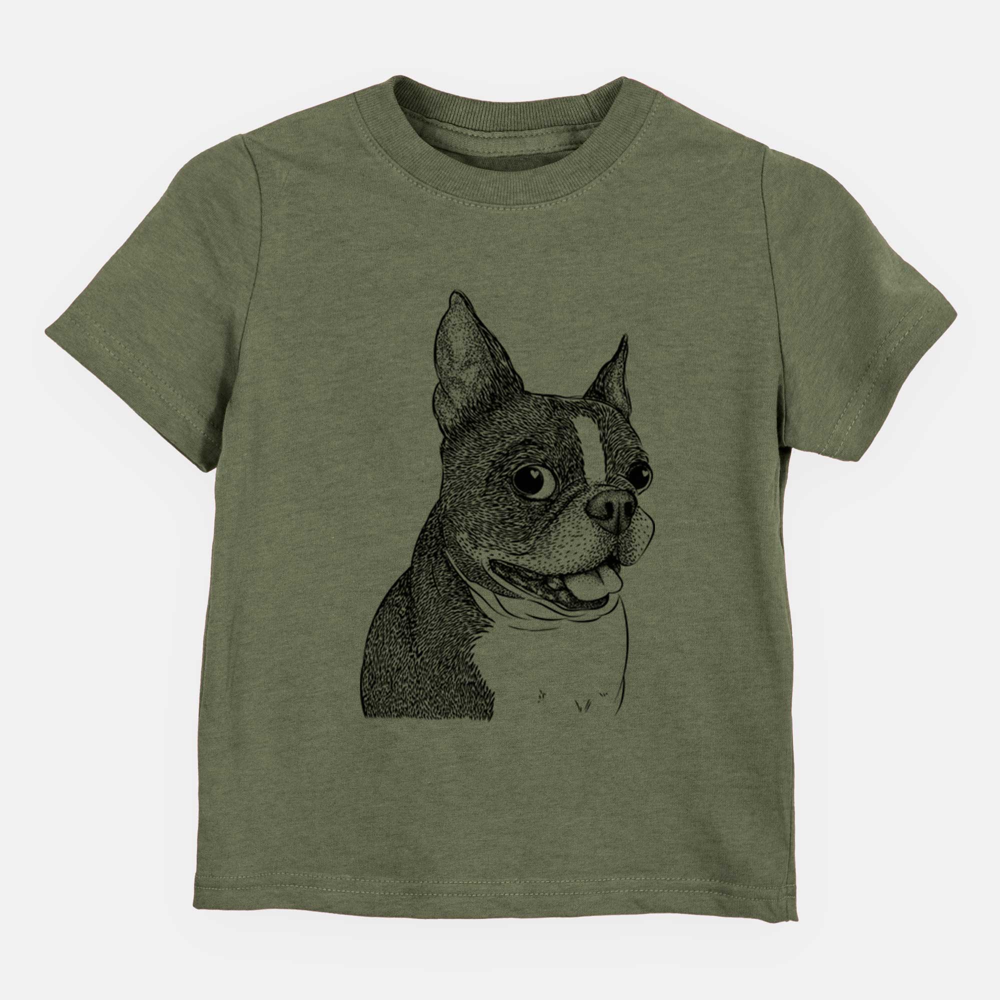 Bare Ralphie the Boston Terrier - Kids/Youth/Toddler Shirt