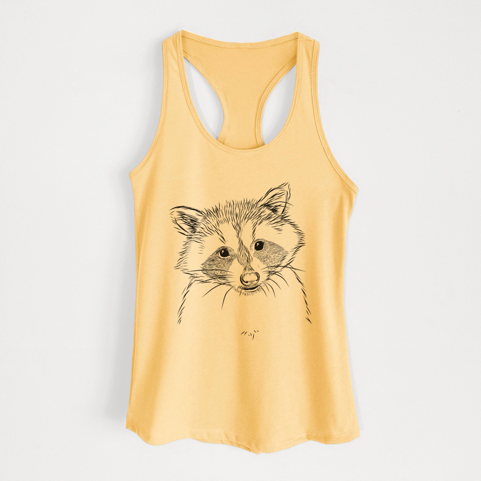 Randy the Raccoon - Women's Racerback Tanktop