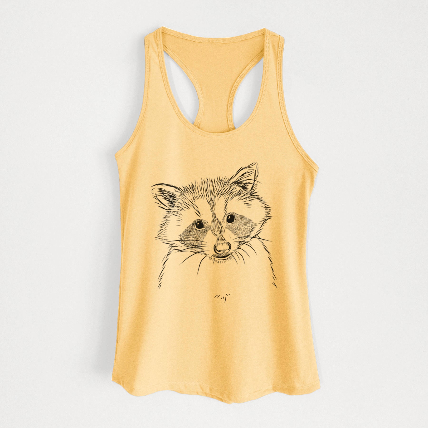 Randy the Raccoon - Women's Racerback Tanktop