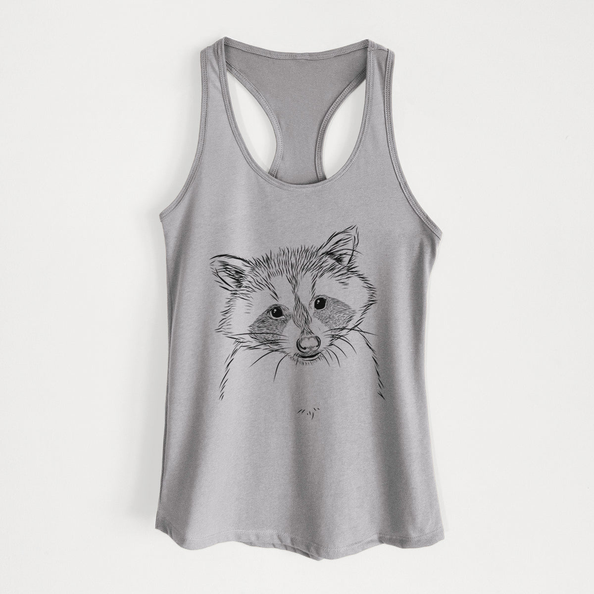 Randy the Raccoon - Women&#39;s Racerback Tanktop