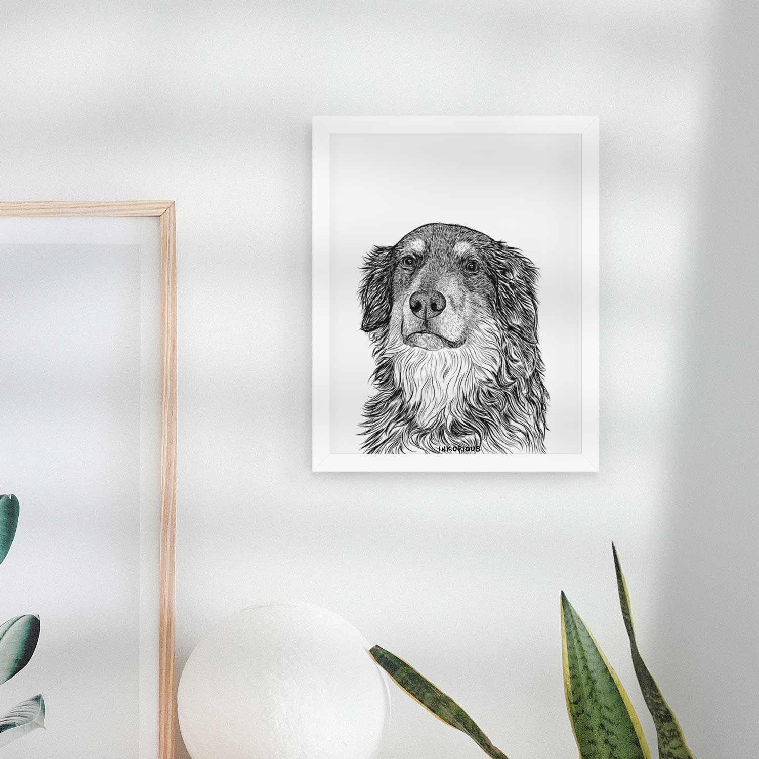 Ranger the Mixed Breed Art Print