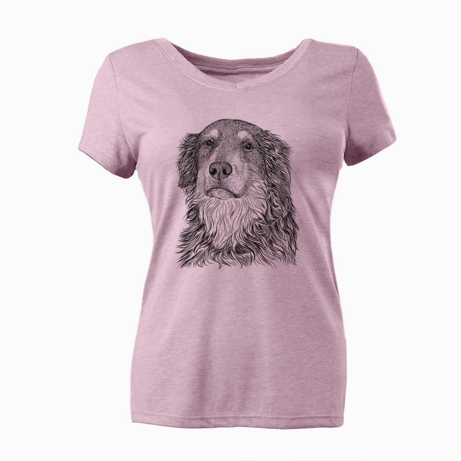 Bare Ranger the Mixed Breed - Women's V-neck Shirt