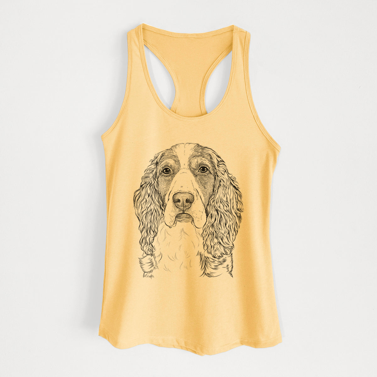 Red the English Springer Spaniel - Women's Racerback Tanktop