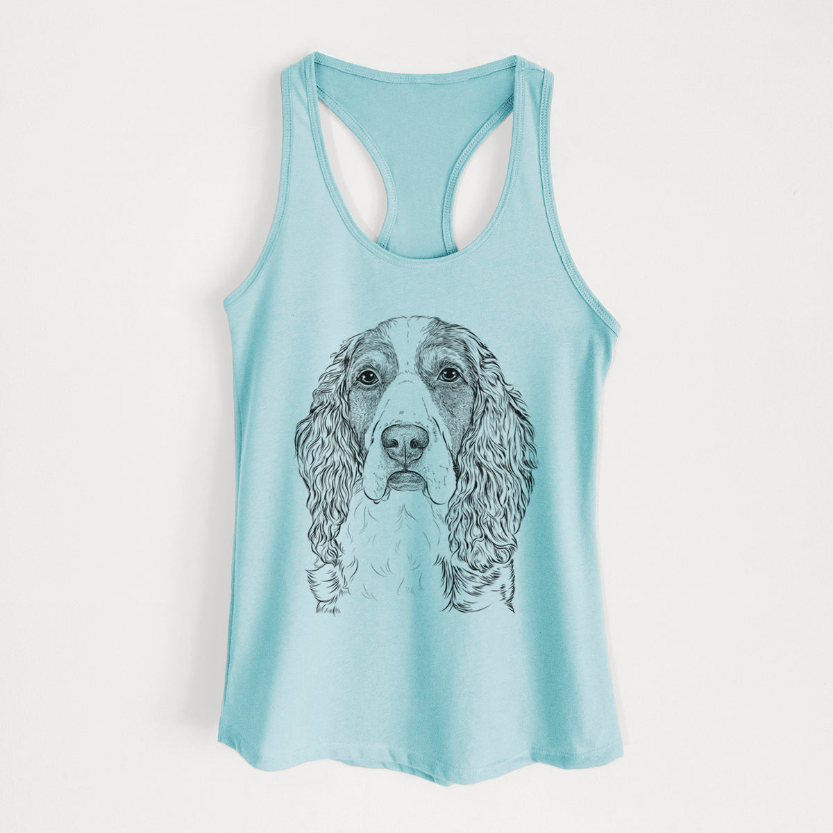 Red the English Springer Spaniel - Women's Racerback Tanktop