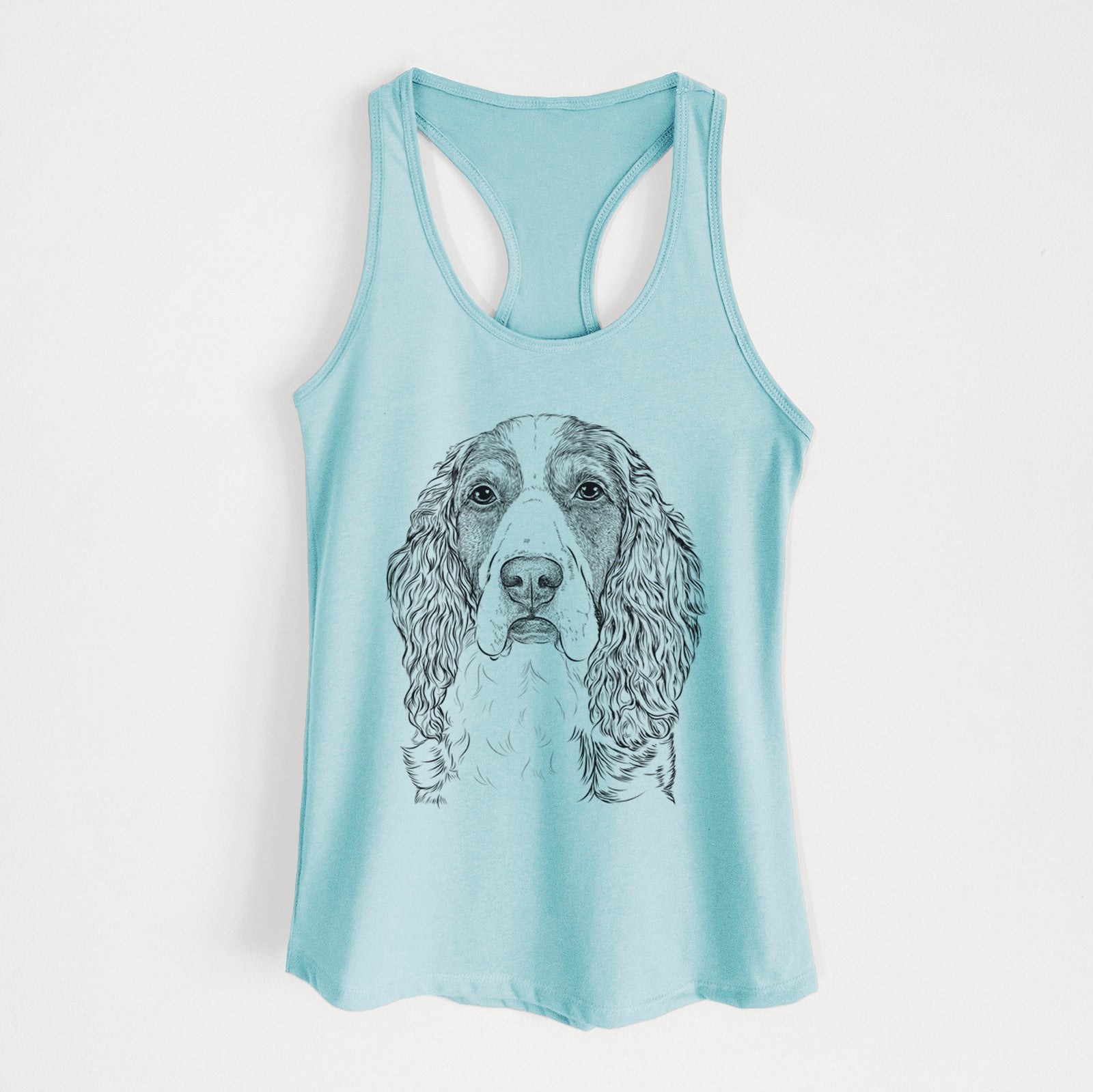 Red the English Springer Spaniel - Women's Racerback Tanktop