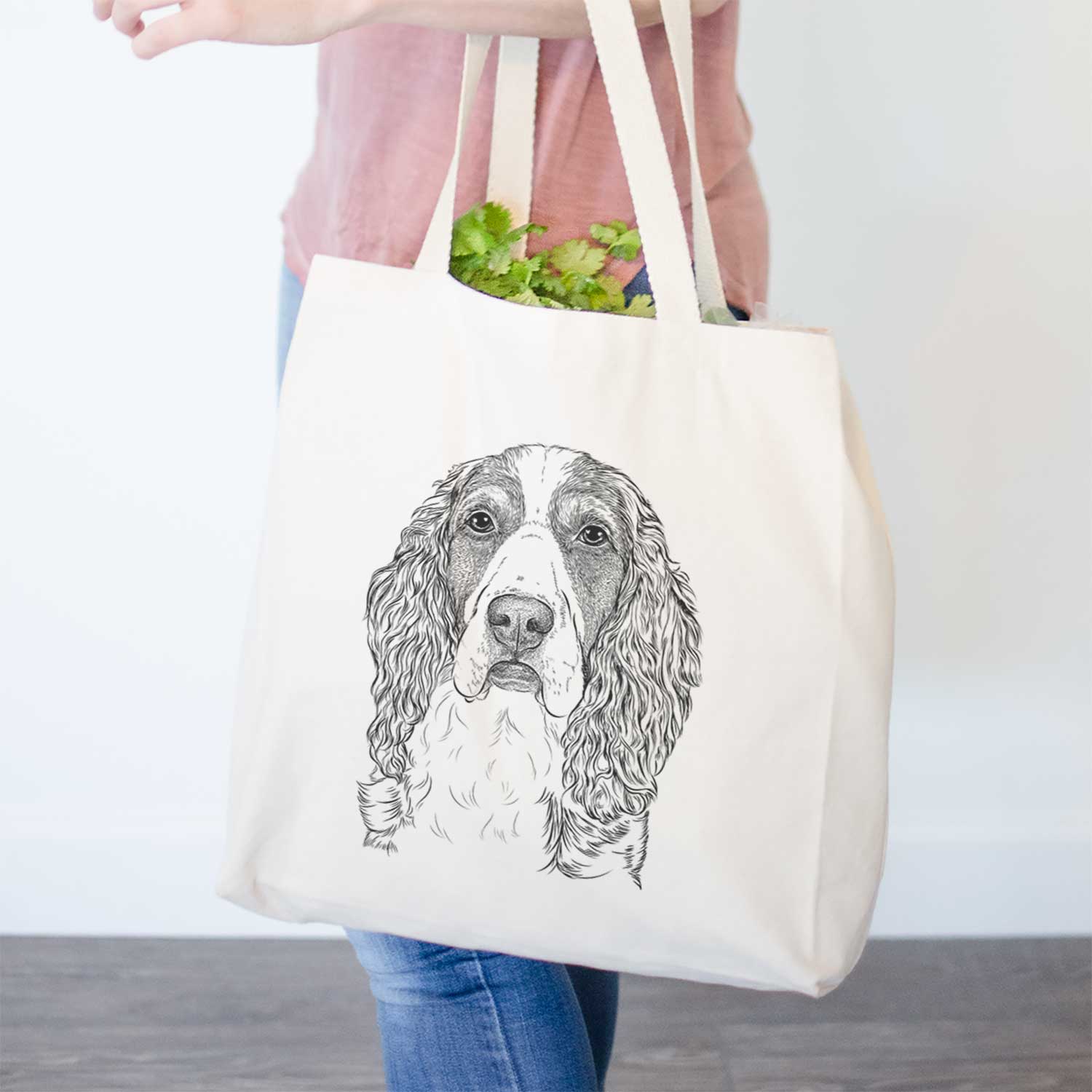 Red the English Springer Spaniel - Tote Bag