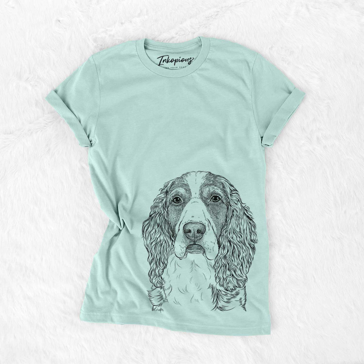 Bare Red the English Springer Spaniel - Unisex Crewneck