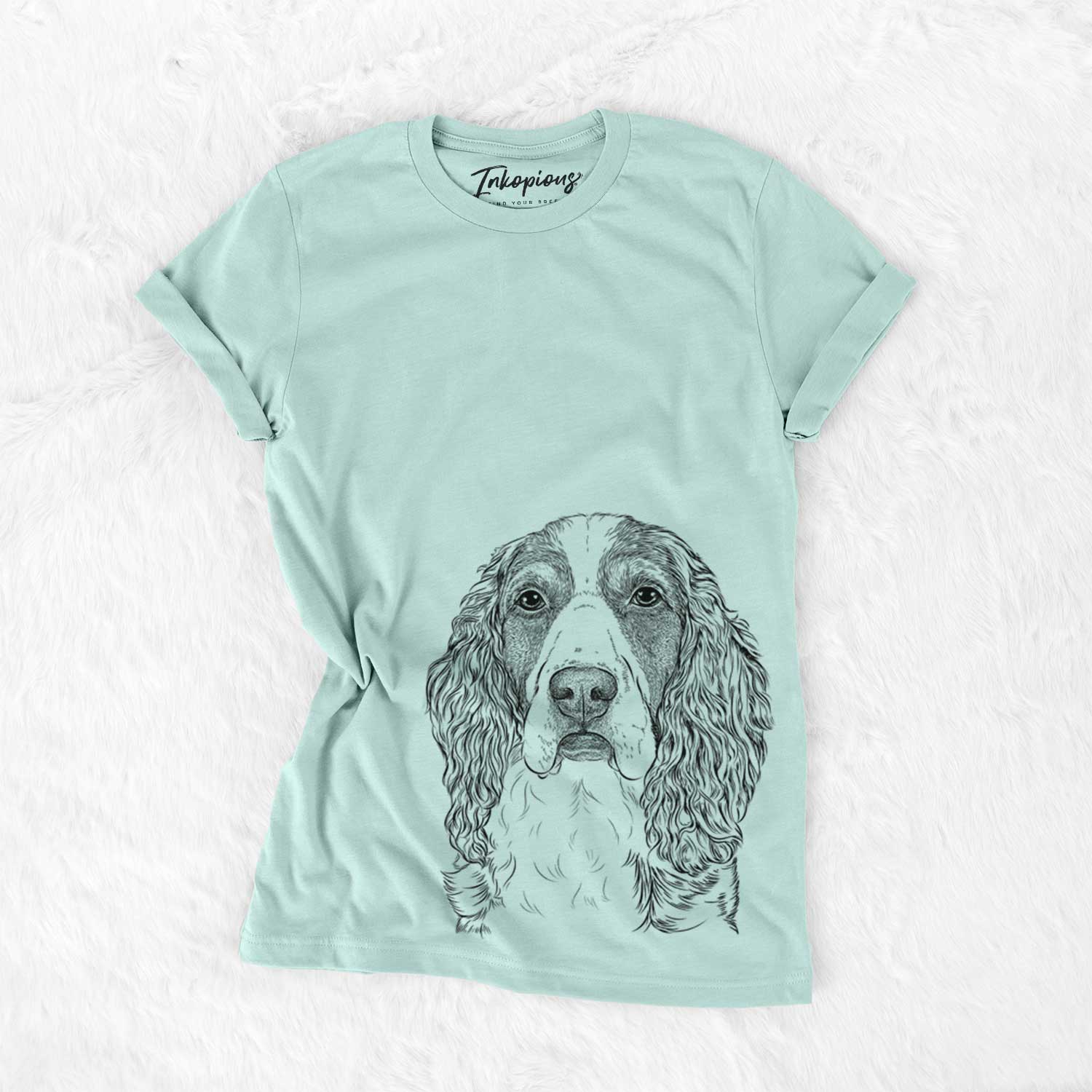 Bare Red the English Springer Spaniel - Unisex Crewneck