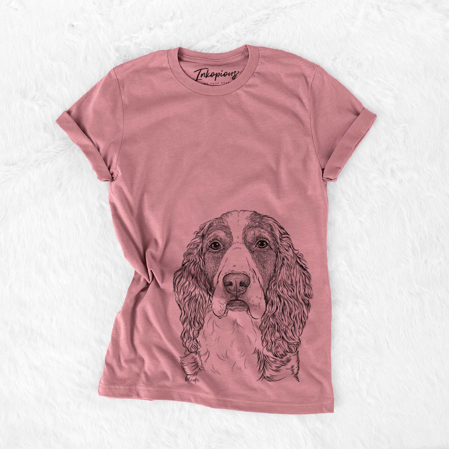 Red the English Springer Spaniel - Bella Canvas Unisex Crewneck