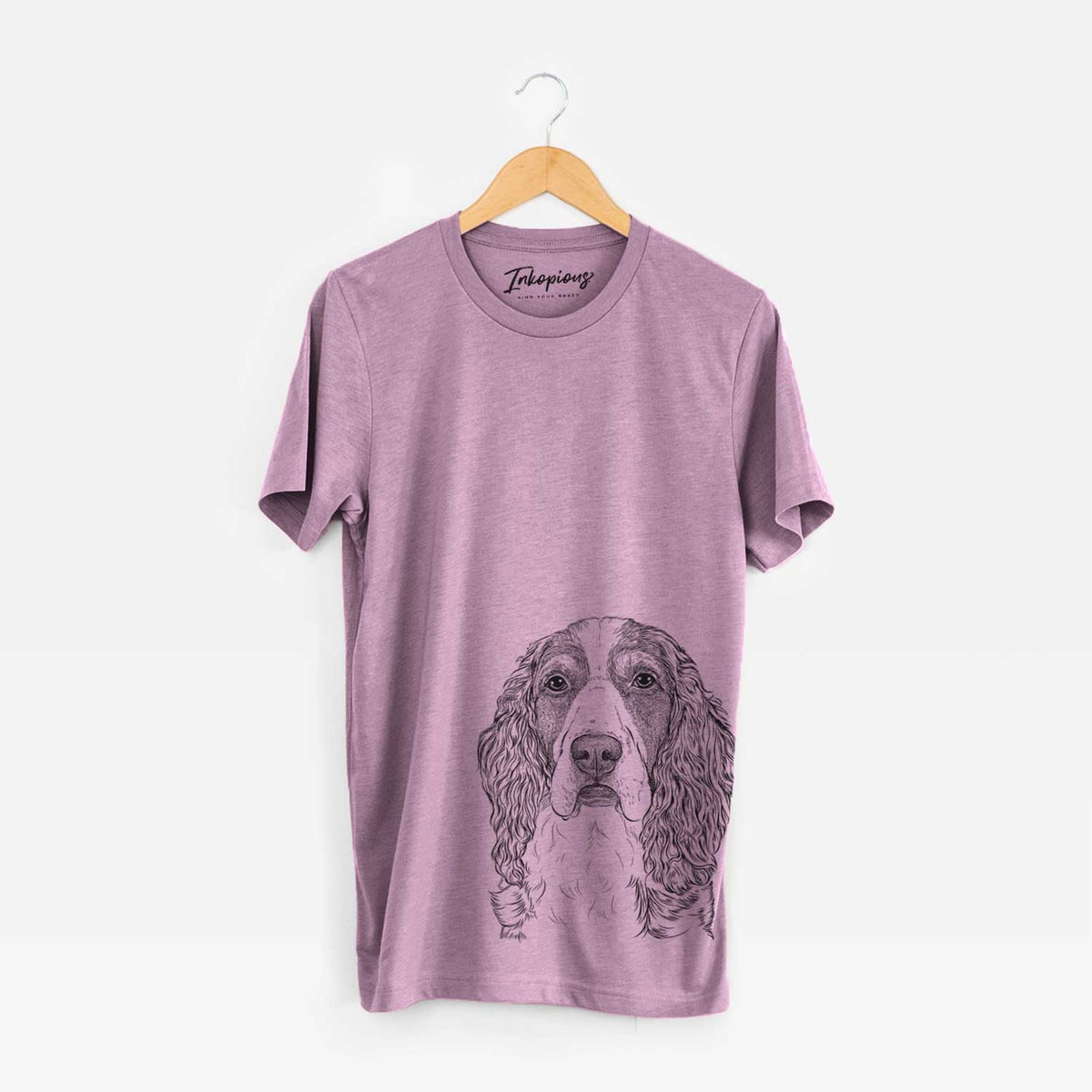 Red the English Springer Spaniel - Bella Canvas Unisex Crewneck