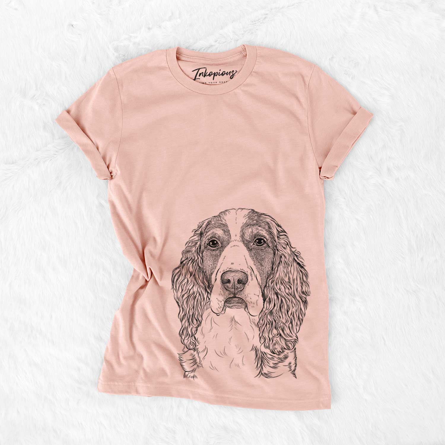 Red the English Springer Spaniel - Bella Canvas Unisex Crewneck