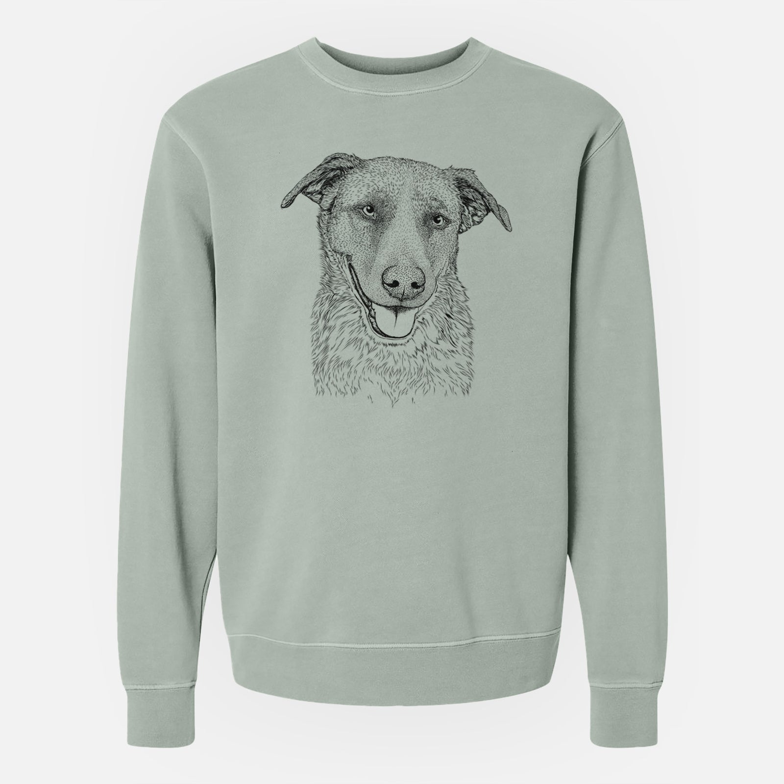 Bare Reef the Mixed Breed - Unisex Pigment Dyed Crew Sweatshirt