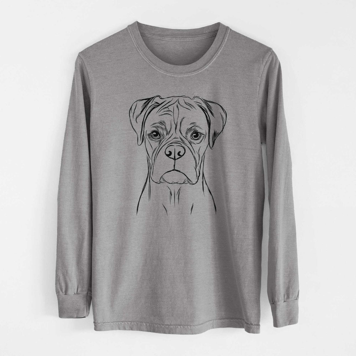 Bare Reese the Boxer - Heavyweight 100% Cotton Long Sleeve