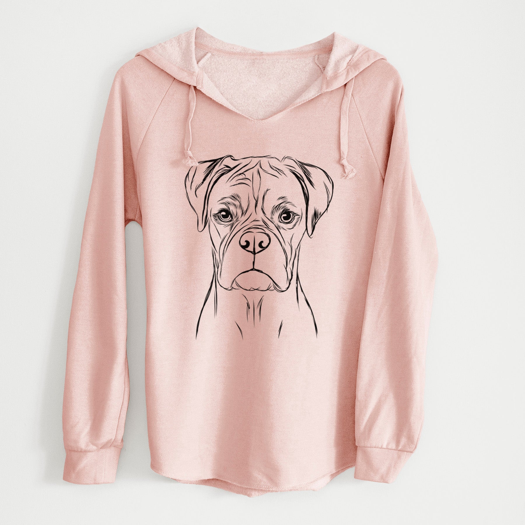 Bare Reese the Boxer - Cali Wave Hooded Sweatshirt