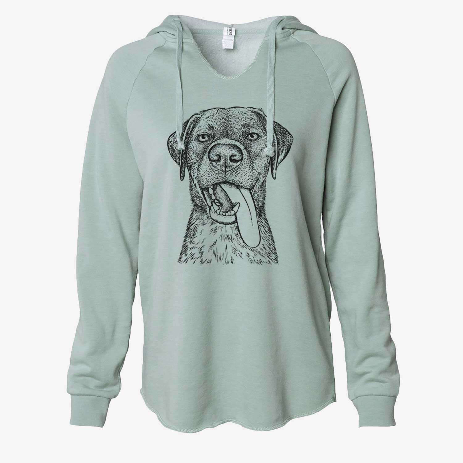 Reese the Mixed Breed - Cali Wave Hooded Sweatshirt