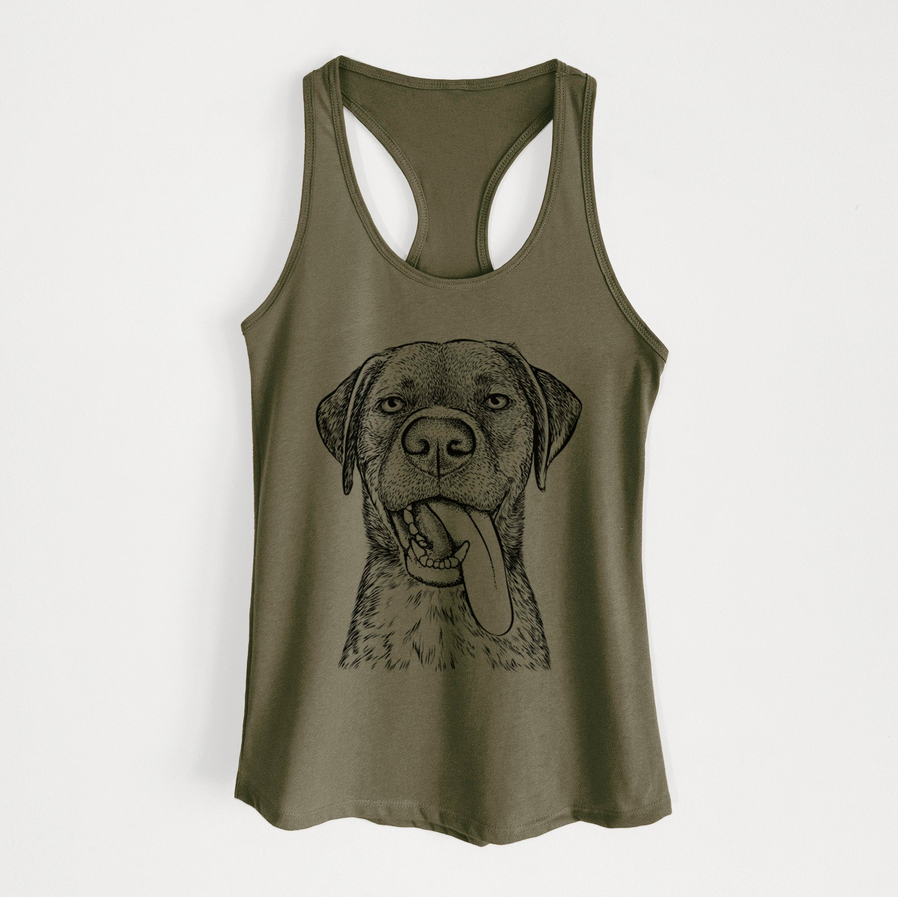 Reese the Mixed Breed - Women's Racerback Tanktop