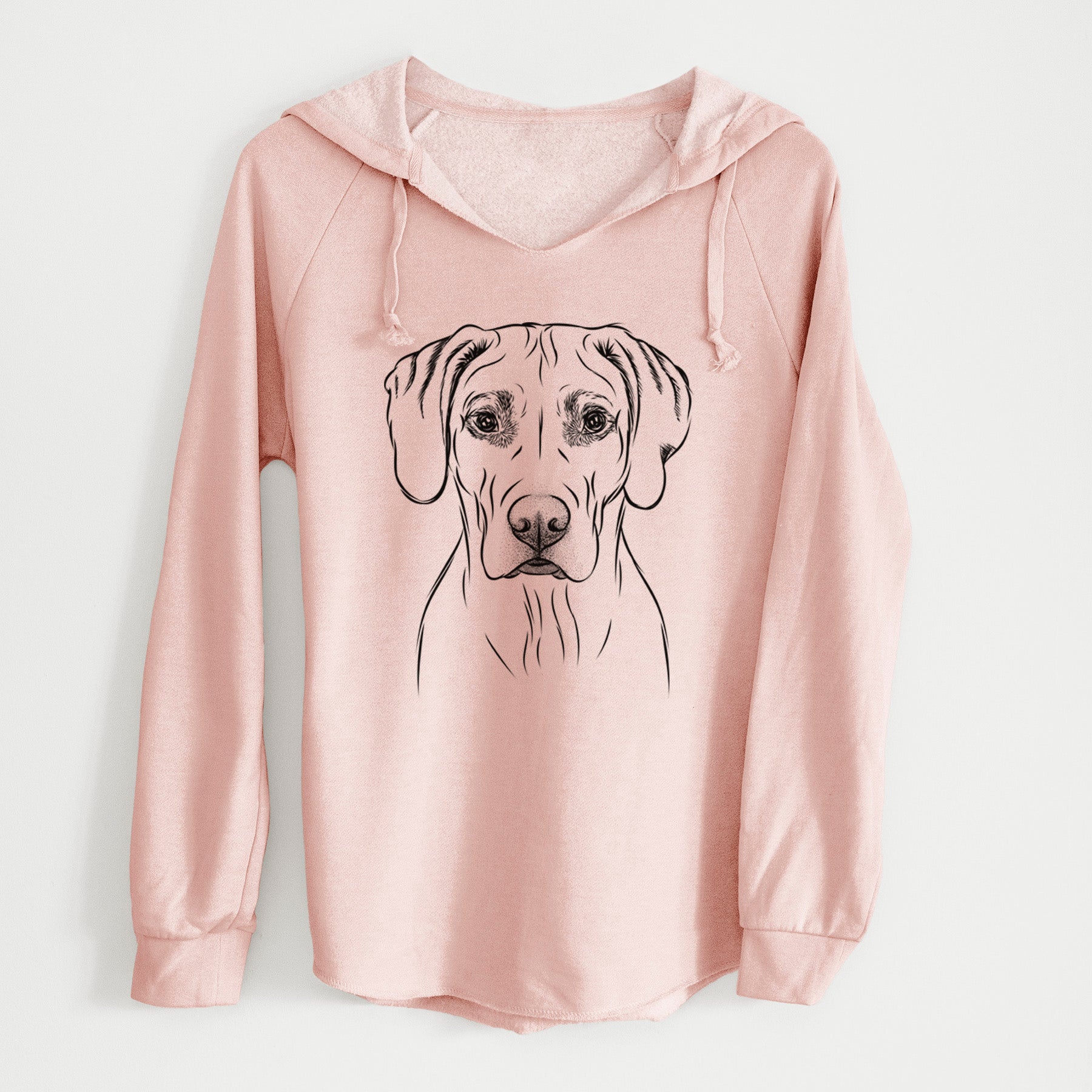 Bare Reid the Rhodesian Ridgeback - Cali Wave Hooded Sweatshirt