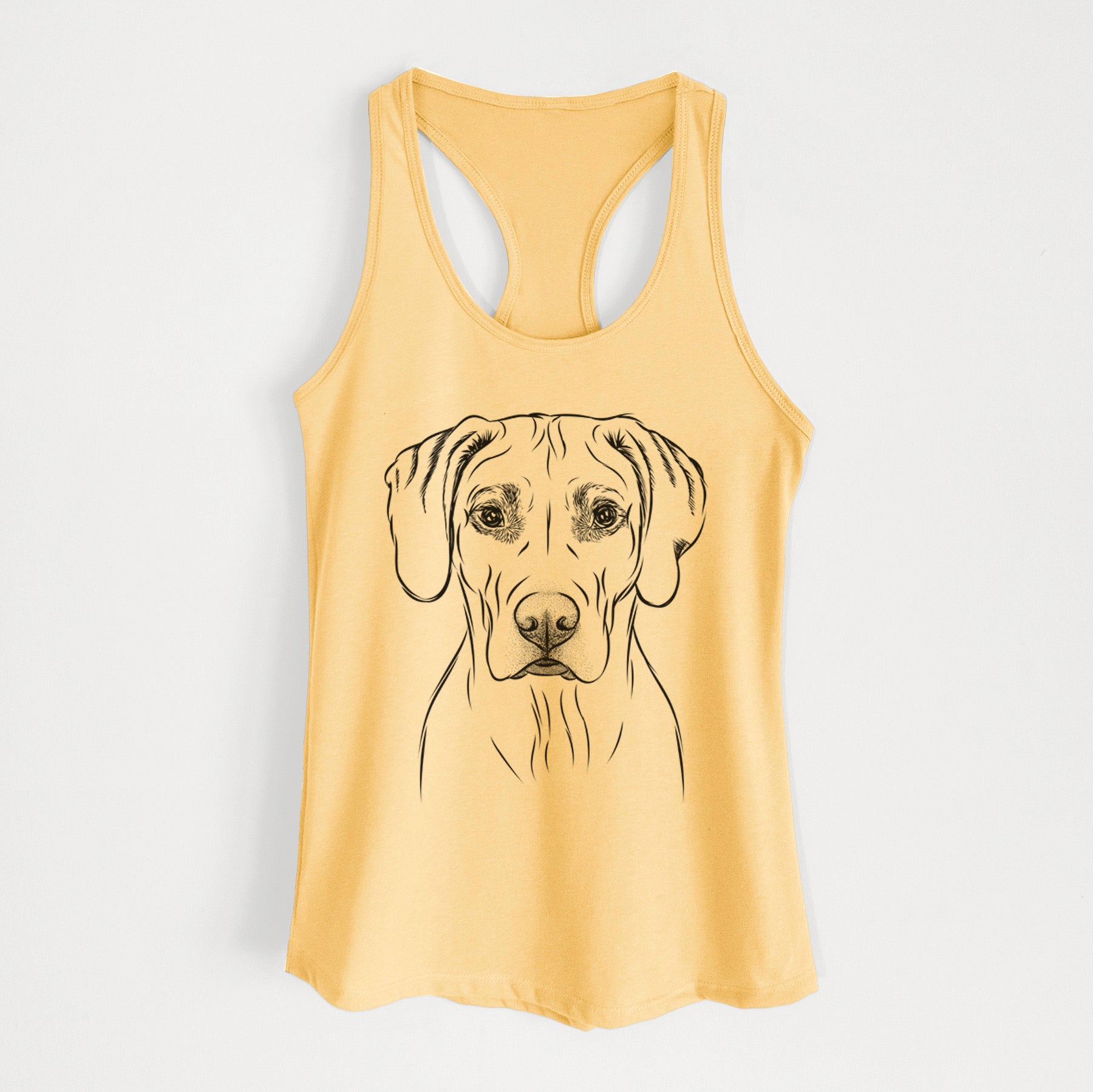 Reid the Rhodesian Ridgeback - Women's Racerback Tanktop