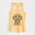 Reina the Spanish Water Dog - Women's Racerback Tanktop