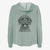 Reina the Spanish Water Dog - Women's Cali Wave Zip-Up Sweatshirt