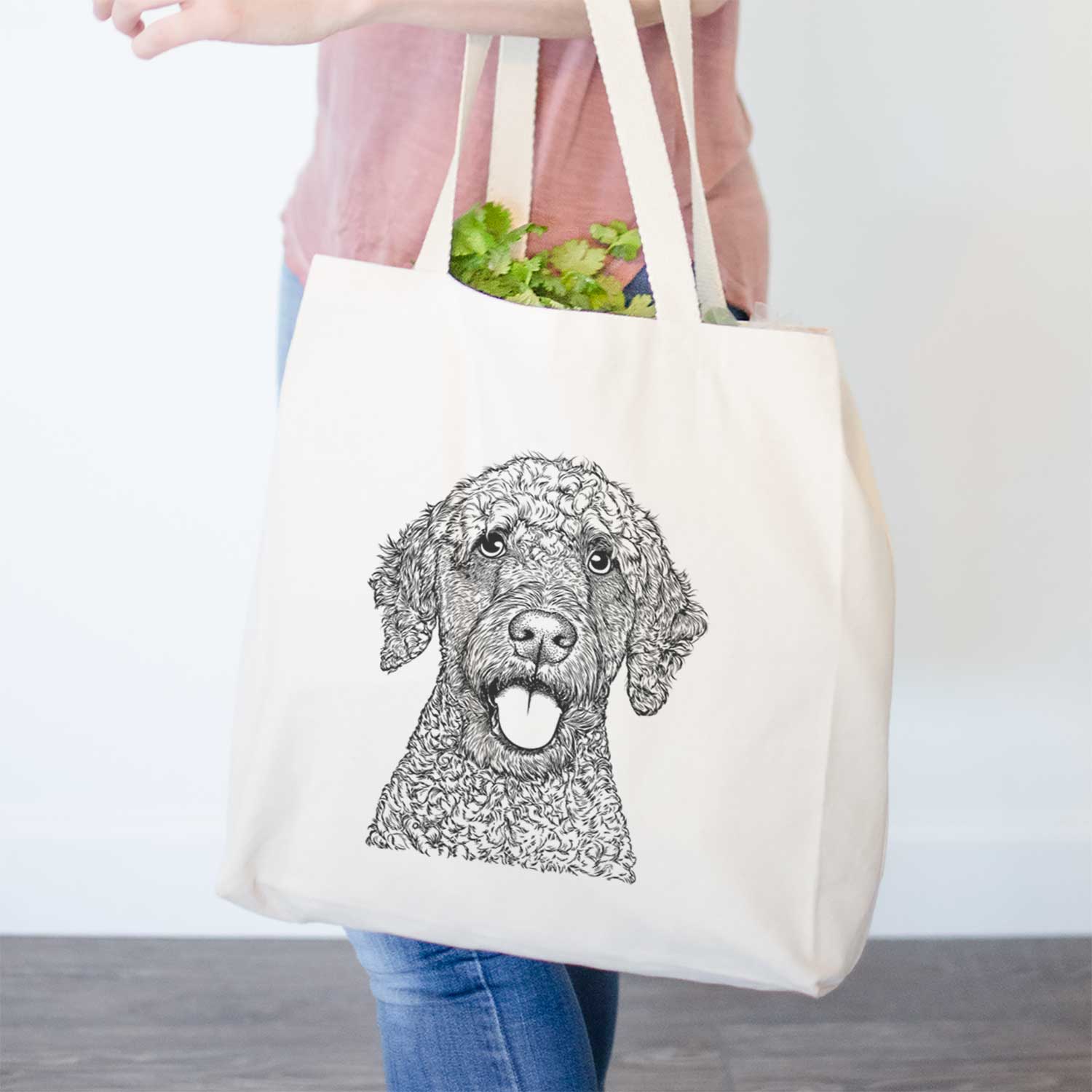 Reina the Spanish Water Dog - Tote Bag