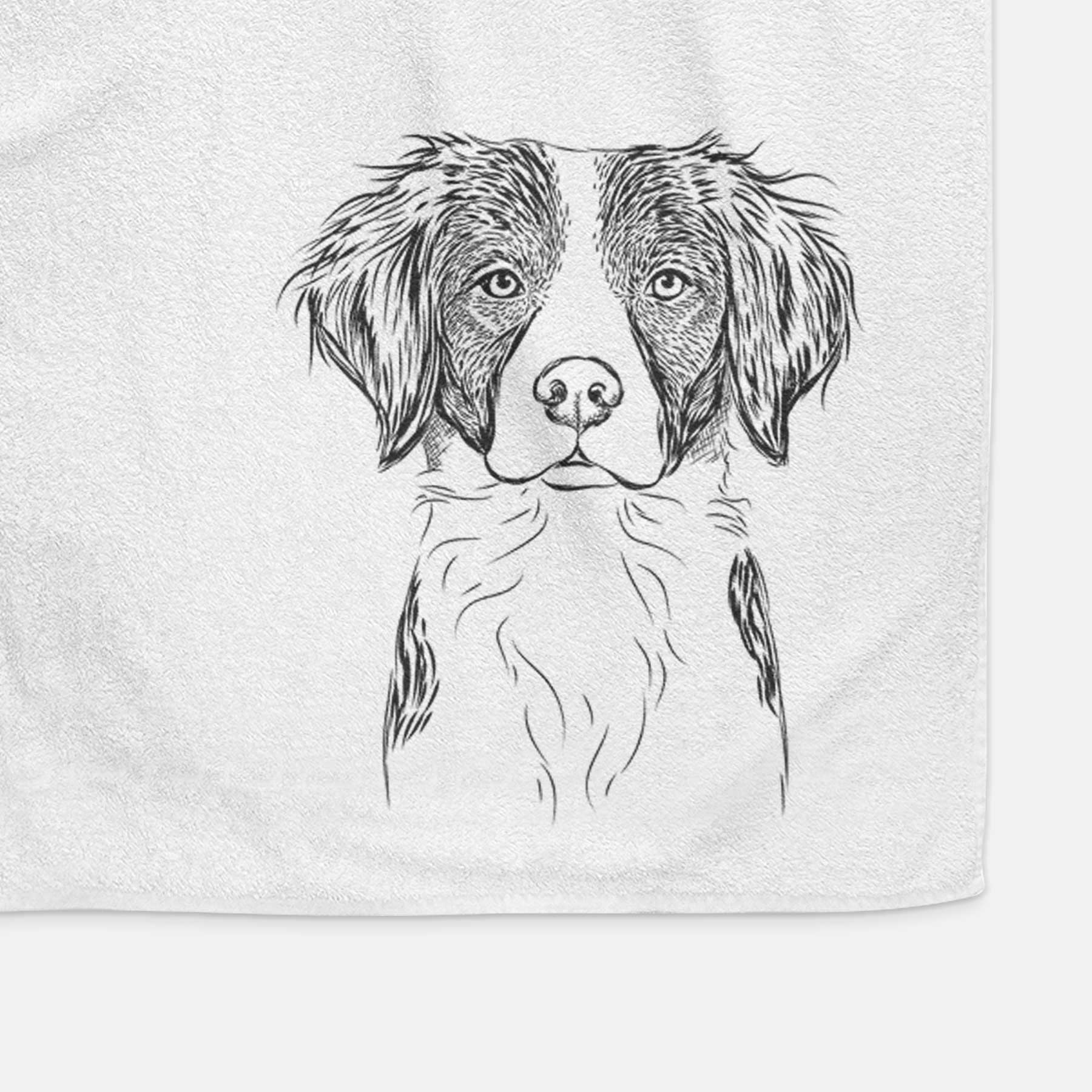 Remi the Brittany Decorative Hand Towel