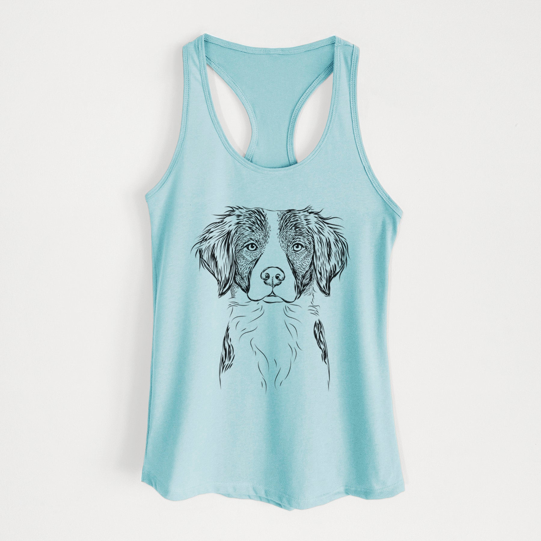 Remi the Brittany - Women's Racerback Tanktop